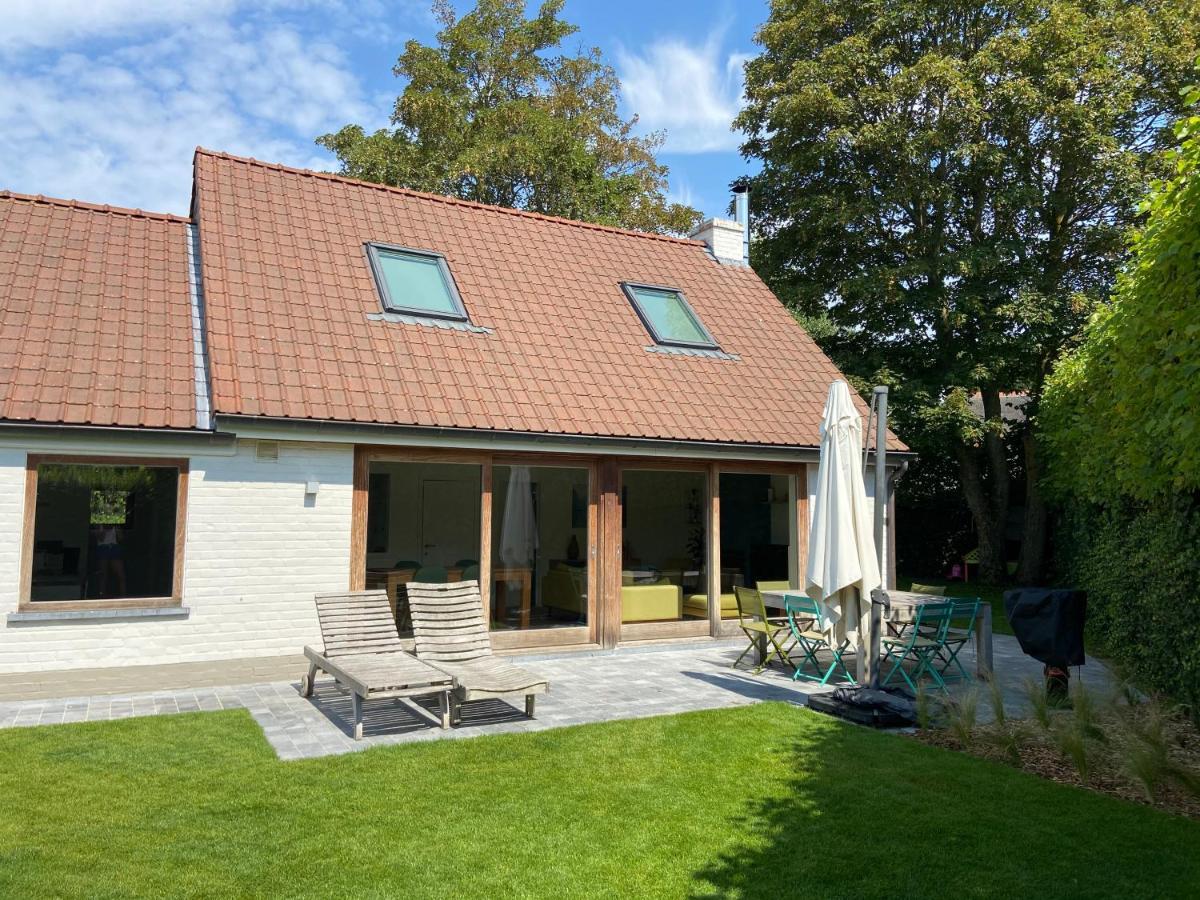 De Veldmuis, Met Mooie Speelhoek En Speelhuis Koksijde Luaran gambar
